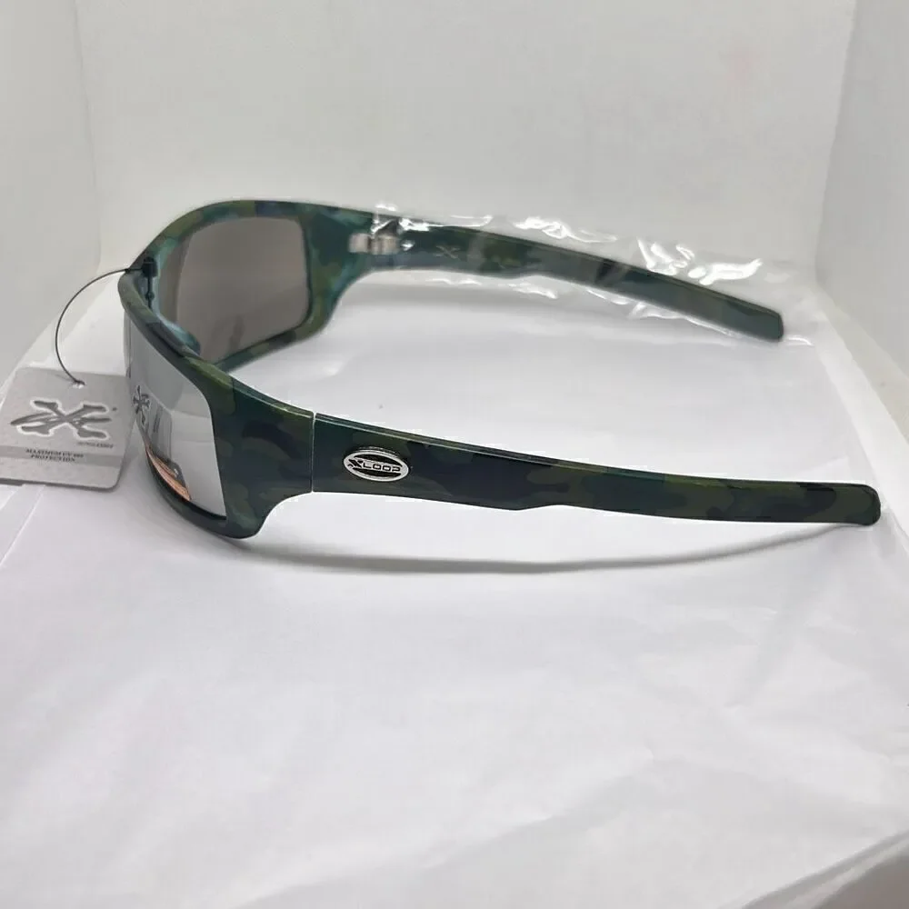X-Loop Camouflage Mirrored Mens Sunglasses